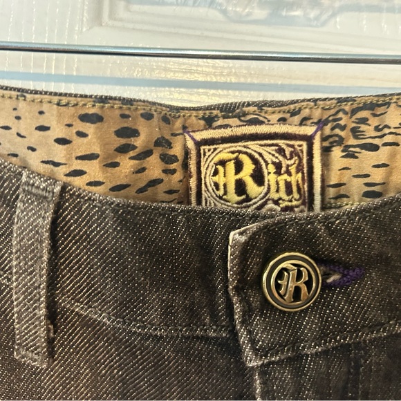 Rich & Skinny black Jeans; wide leg - Picture 8 of 8